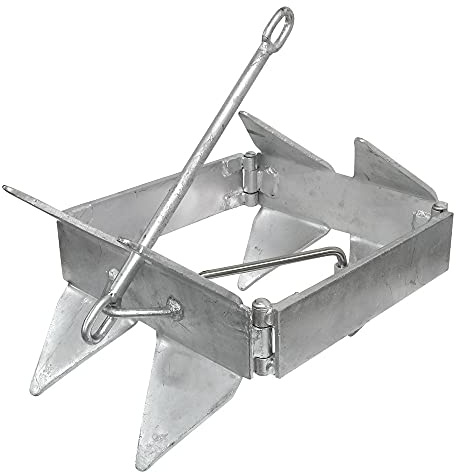 Extreme Max 3006.6823.1 BoatTector Galvanized Cube Anchor (Box-Style) - 25 lbs.