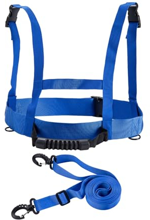 Ski und Snowboard Gurt für Kinder,Ski Tragegurt,Skating Trainingsgürtel,Wiederverwendbarer Skigurt Kinder,Größenverstellbar für Anfänger Kinder