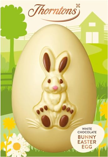 Thorntons Chocolates Milk Easter Eggs White Bunny Gift Set | Chocolate Gifts | Gifts For Women Men Kids | Thank You Chocolate Gifts | Suitable for Vegetarians |151g