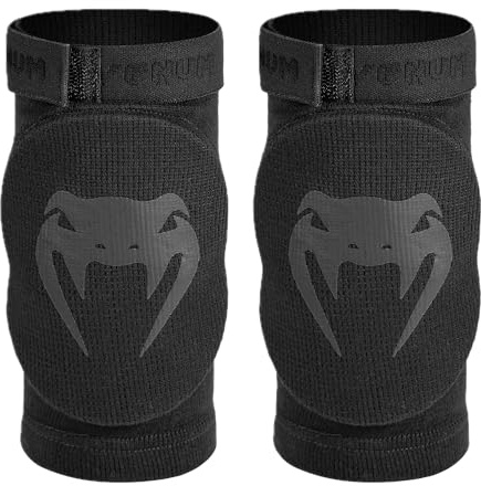 Venum Kontact armbågsbandage - par - svart/svart - L