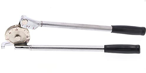 Outil de Cintreuse de Tuyaux, Cintreuse de Tubes à Bord épais, Cintreuse de Tubes en Cuivre, Outil Manuel à Force de Courbure Maximale de 25 KN pour la Réparation de la