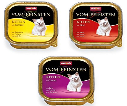 animonda Katze Vom Feinsten Kitten Mix Set Größe 24 x 100g