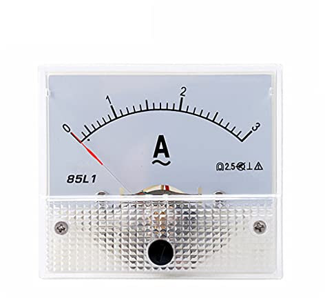 GUMEI 85L1 AC Panel Meter Panel analógico Amperímetro Dial Medidor de Corriente Puntero Amperímetro