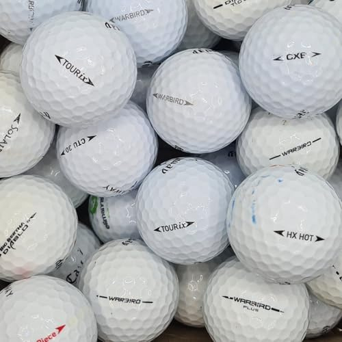 SDP Golf Balls – Premium Used Lake Balls Grade B Recycled Lake Balls for Callaway Golf Balls - Mixed Models - Used, Not New (24)