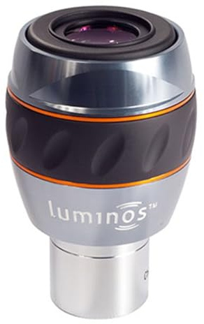 Celestron 93431 10 mm Luminos Oculare, Argento/Nero