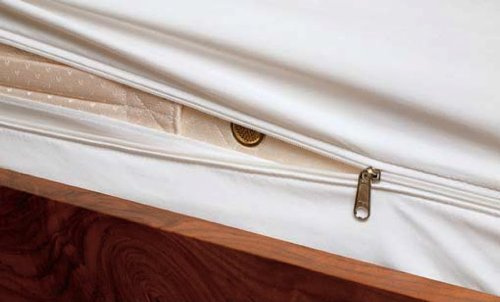 Mission: Allergy Barrier II Hypoallergenic Mattress Cover, 9 Deep, White, Full