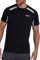 TCA Quick Dry T Shirt Gym Top for Men Short Sleeve Running Top Mens Gym Clothes Sports Active wear, Lightweight Breathable Moisture Wicking Clothing - Black, L