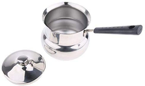 Générique Petite Casserole à Lait en Acier Inoxydable de qualité, Finition raffinée – 9 cm, 10 cm