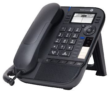 Alcatel-Lucent Enterprise 8018 Téléphone VoIP filaire écran noir et blanc noir