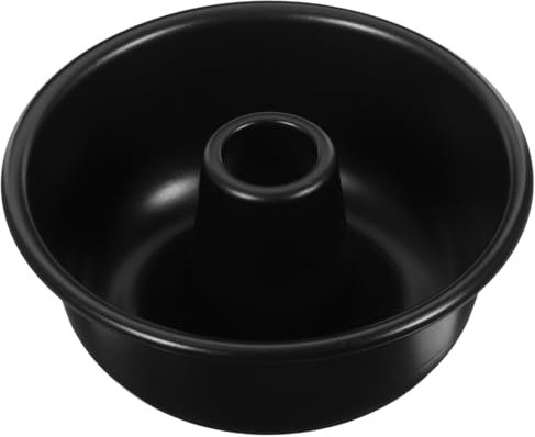 Homoyoyo Frankfurter Kranz Backform 5.62x5.62x2.16In - Runde Kuchenform Mit Loch Aus Antihaft-Aluminium Für Perfekt Gebackene Donuts Und Desserts Ideal Für Geburtstag Hochzeit Und Party