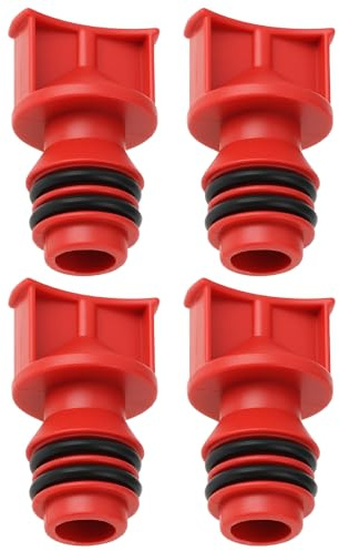 SG Store 4Pcs 17mm Air Compressor Oil Caps For Air Compressor Systems Cap Plug