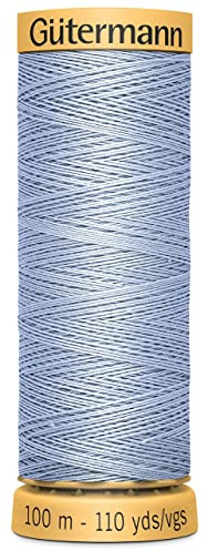 Natural Cotton Thread 110 Yards-Steel Blue