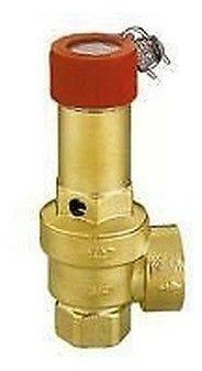 527730 Válvula de seguridad, ajustes estándar 1 1/4x 1 1/2 3 BAR CALEFFI
