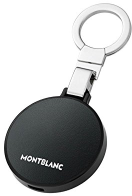 Montblanc Meisterstück E-Tag Bluetooth Schlüsselanhänger, Schwarz/Silber