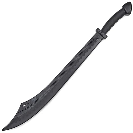 Martial Arts Black Polypropylene Plastic Kung Fu Broadsword Training sword - 33
