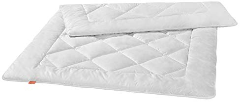 liebling Bettdecke Kamelhaar 135x200 cm, Kamelhaardecke, Winterdecke Warm, Kamel Decke, Winterbettdecke 135 x 200, Bezug aus Baumwolle, Made in EU, Ökotex