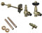 Arroll Luxury Thermostatic Radiator Valve Pack (Old Brushed Brass)