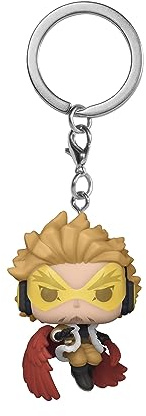 Funko Pop! Keychains: My Hero Academia (MHA) - Hawks - Neuartiger Schlüsselanhänger - Vinyl-Minifigur Zum Sammeln - Strumpffüller - Geschenkidee - Offizielle Handelswaren - Anime Fans - Minifigur