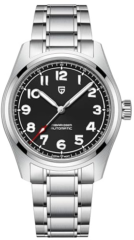 Pagani Design Watches Men Automatic Mechanical 38MM Men's Pilot Watch NH35A Waterproof 200m Dive Sport Sapphire Glass Stainless Steel Wrist Watch