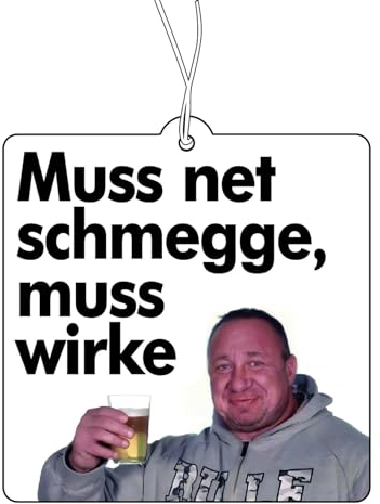 2x Markus Rühl – Muss Nicht Schmecken, Muss Wirken Duftbaum Auto Lustig, Duftspender, Tuning, Car Air Freshener, Duftanhänger Set