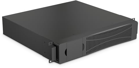 DIGITUS Externes USV-Batteriemodul – Für USV-Anlage DN-170096 – UPS-Erweiterungsmodul – 12 Batterien – 19-Zoll 3HE – Hot swappable