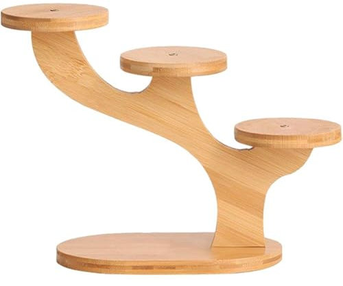 Ymxygz Support pour Plantes en Bois À Plusieurs Niveaux, Étagère pour Plantes, Présentoir pour Pots De Fleurs, Organisateur en Pot pour Coin Patio Balcon Jardin