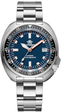 ADDIESDIVE Orologio Uomo NH35 Meccanico Turtle Watch Super Luminoso Vetro Zaffiro 200 M Waterproof Lusso