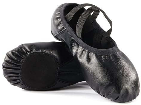 Barns jazzdansskor svart halkfri sula balett vuxna sneakers lämpliga för flickor kvinnors storlekar 23-45
