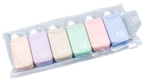 Nastro Adesivo Per Scrapbooking - 6 Pezzi Dispensatore Per Nastro Biadesivo | Corridore Per Dispensatore,Per Scrapbook Journaling Artigianato Scuola Sala Riunioni Ufficio Aula Incarto Foto Casa