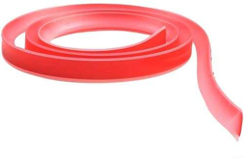 Eawfgtuw Striscia barriera in silicone per bagno e cucina, guarnizione ad alta ritenzione da 15 mm per separazione asciutta e bagnata, soglia flessibile della doccia (trasparente 200 cm)