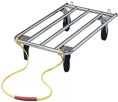 MidWest Homes for Pets, Carrello per gabbie, ottimo per esposizioni canine, per gestire trasportini, gabbie, tavoli per toelettatura e cibo, modello 45