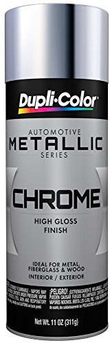 Dupli-Color ECS101007 Instant Enamel Metallic Automotive Paint – Chrome Spray Paint - 11 oz. Aerosol Can