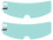 BSTCAR 2Pcs Anti Fog Film for Helmet, Universal Motorcycle Helmet Shield Anti Rain Film Anti Fog Mist Visor Ultra Clear Helmet Insert Film For Fog City for Cycling Safety