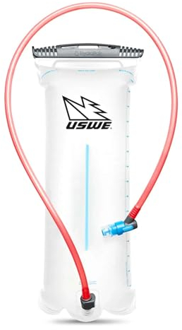 USWE Sports AB Unisex – Erwachsene Trinkblase-2179322101 Trinkblase, Transparent, 3L