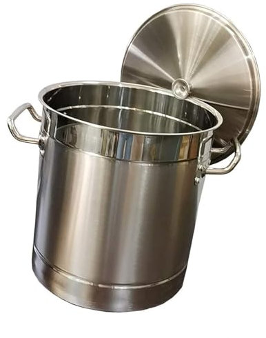 Stainless Steel Stock Pot - Large Stock Pot, Kitchen Cookware Pot, Catering Commercial/Domestic 304 Stainless Steel Soup Pot With Lid, for Gas Stove/Induction Cooker (15-80L) Stock Pot ( Size : 60L )