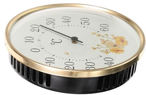 Mipcase Thermomètre Mural Numérique Indicateur De Température Ambiante Polyvalent Pour Une Utilisation Intérieure Et Extérieure