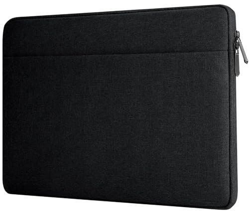 HEDUGO Funda para Portátil con Bolsillo para Accesorios Funda Acolchada para Ordenador 15,6 Pulgadas Compatible con HP Acer ASUS Funda Protectora de 15,6” Chromebook/Ordenador Portatil