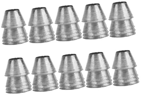 BESPORTBLE 10 Piezas Cuña De Cuña De Mango De Martillo Cuña Divisoria con Mango Cuña para Martillo Cuña De Refuerzo Cuña De Repuesto para Martillo Cuña De Martillo Silver Planchar