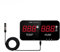 NIWPPKIMX Termohigrómetro Industrial LED Pantalla Digital Pantalla Grande termómetro Interior higrómetro de Invernadero higrómetro de Temperatura(TA623B External 5m)