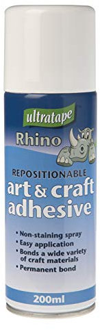 Ultratape - 200ML SPRAY ADHESIVE ART & CRAFT - RHINO