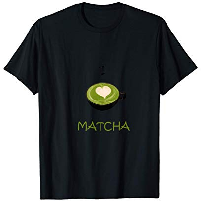 Me encanta Matcha. Doodle lindo para los amantes del té matcha Camiseta