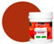 BOX DECO COULEURS Peinture naturelle écologique intérieur extérieur aspect satin Natura - 1L, Rouge Terracotta