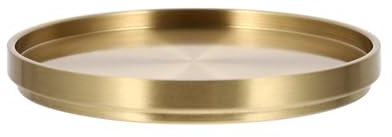 BESTonZON Messing Teetasse Untersetzer Kupfer Gold Getränkeuntersetzer Vintage Tassen Kaffeebecher Kaffeetasse Runde Glasuntersetzer rutschfeste Tassenuntersetzer Tischuntersetzer Untertasse
