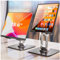 LISEN Tablet Stand Holder Fits iPad Stand for Desk 360° Adjustable Storage Tablet Displays Stand Desk Accessories Office Accessories for iPad 10 Fire HD Samsung Lenovo Tab Other 4.7-12.9 Device