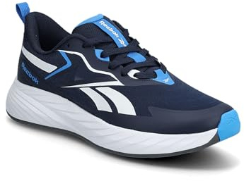 Reebok Zapatillas Deportivas para Hombre, Color Azul Marino, Blanco y Azul, Talla 42 EU