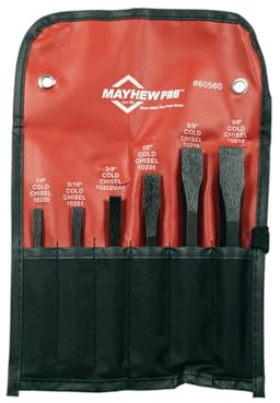 Mayhew Pro 60560 Cold Chisel Kit, 6-Piece