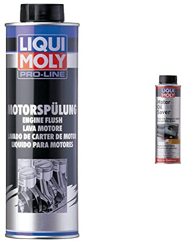 Liqui Moly 2427 Pro Line Lava Motore & 1802 Stop Perdite d’Olio