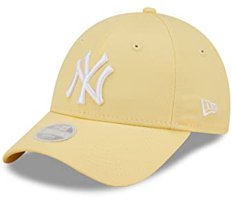 New Era Basecap Damen New York Yankees MLB Baseball Cap Kappe 9Forty verstellbar gelb League Essential - One-Size