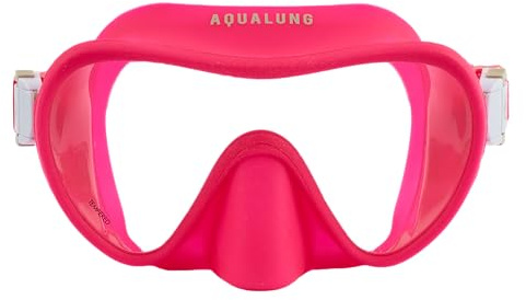 AQUALUNG Masque Nabul, Maschera da immersione, escursioni in acqua, snorkeling per adulti uomini e donne con visione a 180°, protezione UV, vetro antiappannamento e antifuga
