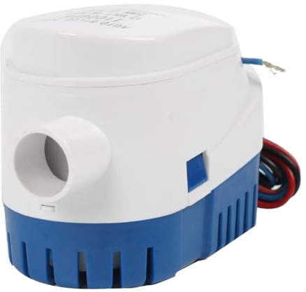 Xuodawer 12 V 1100 GPH automatisk kilpump för båt, dränkbar marinpump, båtmotor, vattenflygplan, penisch